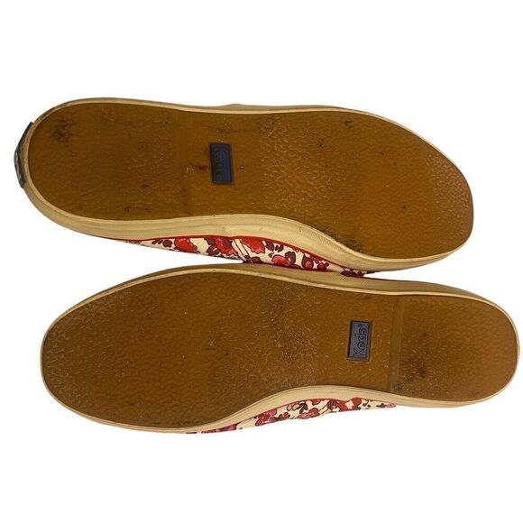 Keds Canvas Lace Up Sneakers Womens Floral Ribbon Lace Shoe Sz 7.5 - Picture 10 of 10